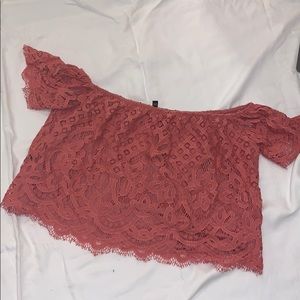 Express off the shoulder blouse